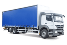 Car Hire Worcester - 26 Tonne Curtain Side Truck - Truck hire Worcester
