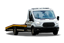 Car Hire Worcester - White Ford Transit Recovery Vehicle - Van hire Worcester