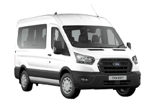 Car Hire Worcester - Ford Minibus - Accommodates 12 Passengers - Minibus hire Worcester