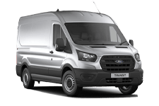 Car Hire Worcester - Silver Ford Transit Long Wheelbase - Van hire Worcester